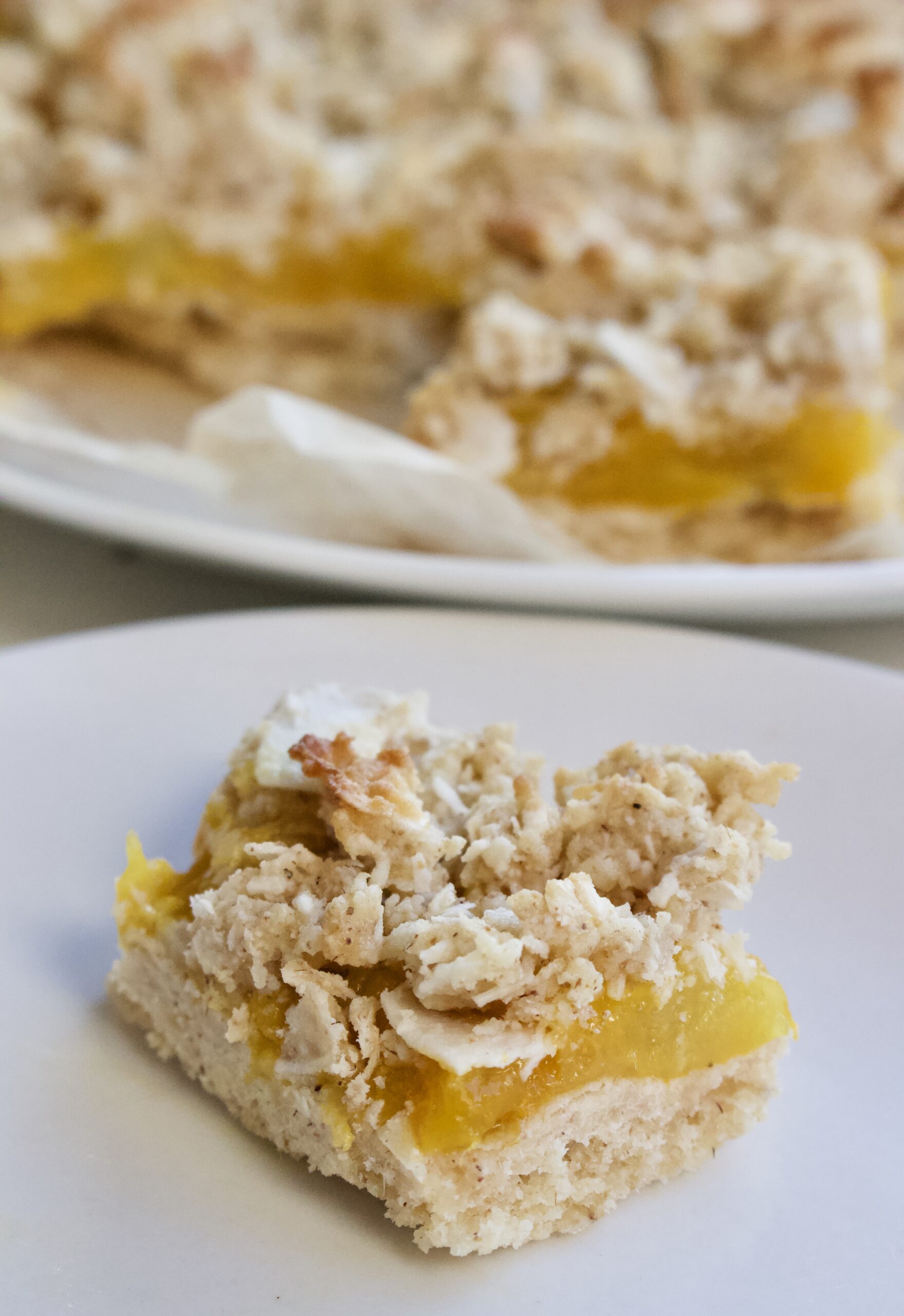 Paleo AIP Mango Crumb Bars (Egg-free)